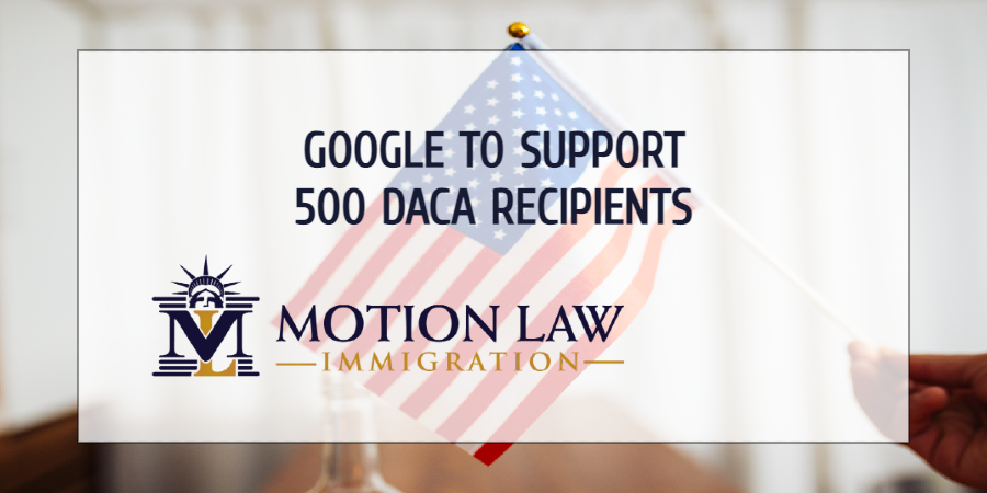 Google to fund employment applications for DACA recipients