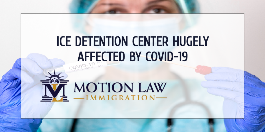 ICE detention center with 400 COVID-19 cases