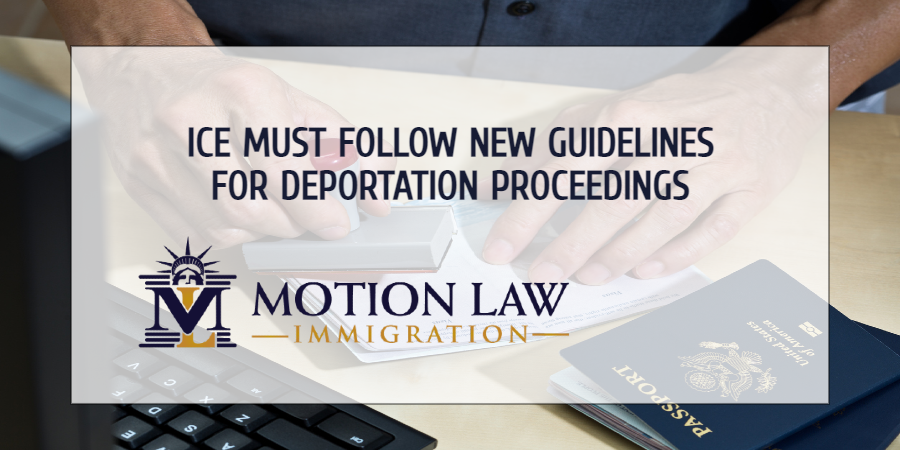 New deportation guidelines for ICE agents