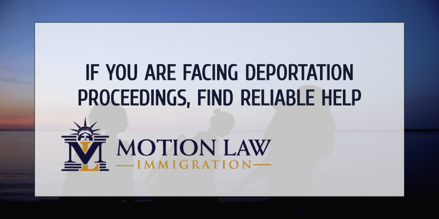 Our team of expert attorneys can help you with your deportation case
