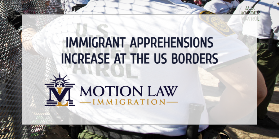 Illegal immigration increased during the first months of fiscal year 2021