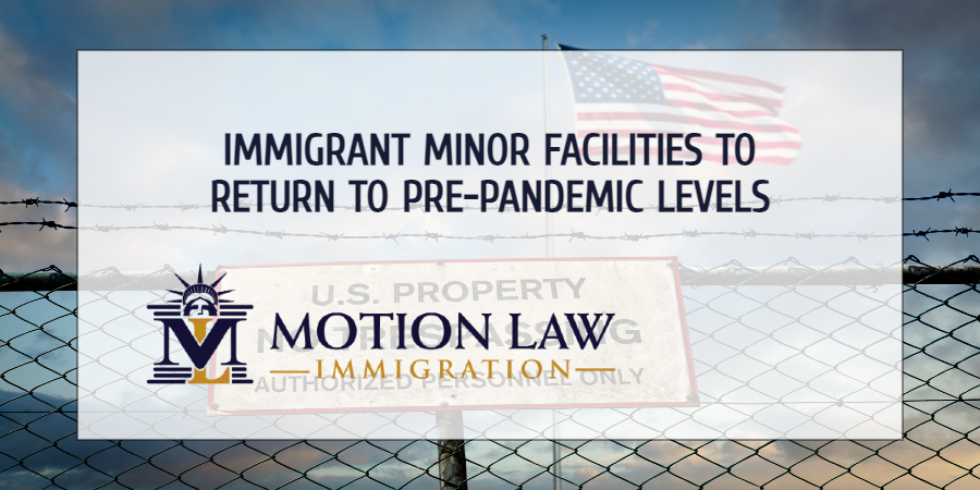 The Biden administration orders immigrant minor centers to reopen to pre-pandemic levels