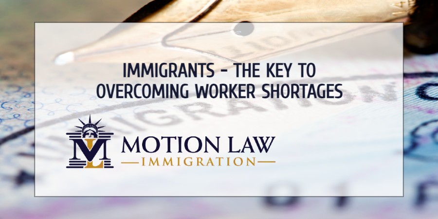 Adding more workers depends on immigration