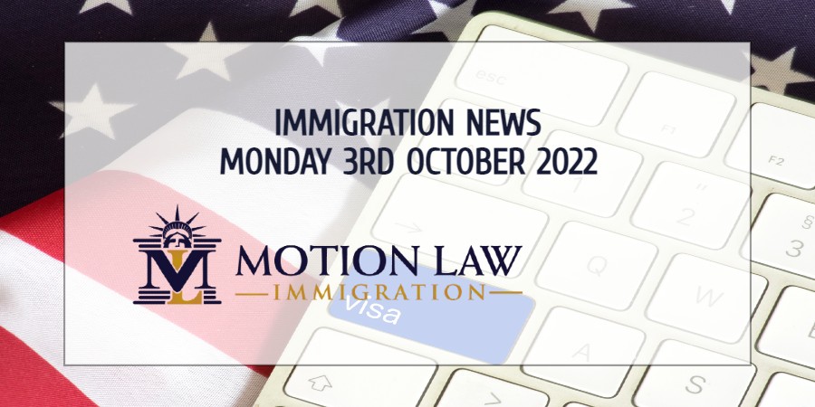Your Summary of Immigration News in 3rd October 2022
