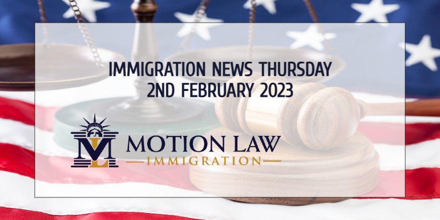 Immigration News Thursday 2nd February 2023 Motion Law Immigration Immigration News Thursday 2nd February 2023 Motion Law Immigration