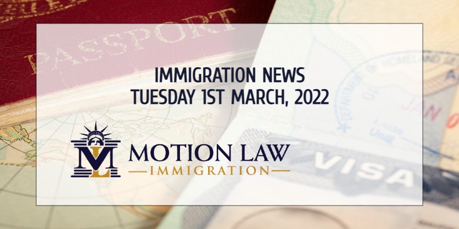 Your Summary of Immigration News in 1st March 2022