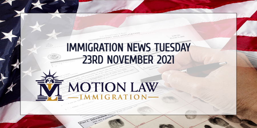 Immigration News Recap 23rd November 2021