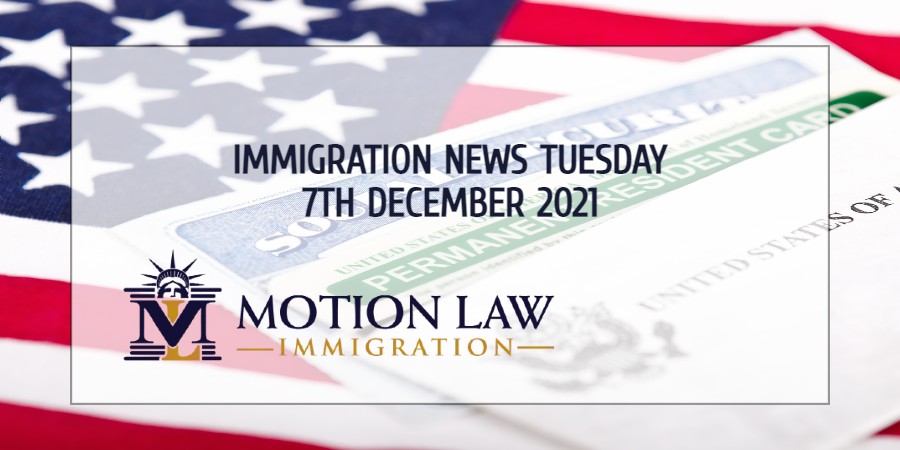 Latest Immigration News 12/07/21