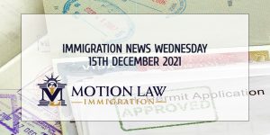 Your Summary of Immigration News in 15th December 2021