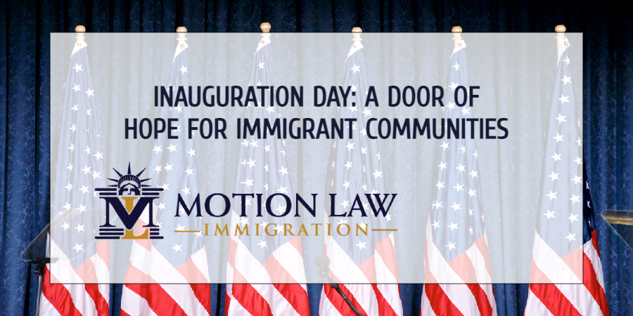 Immigrant communities and advocates celebrate Inauguration Day