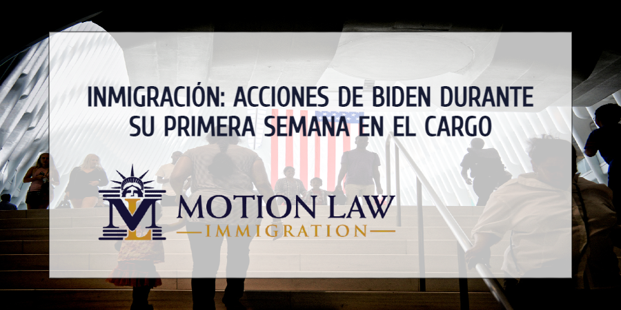 Primera semana de Biden: Acciones sobre el sistema de inmigración