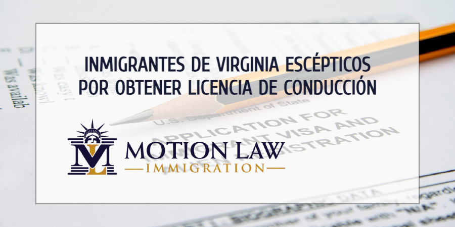 Inmigrantes indocumentados en Virginia temen obtener licencia de conducción