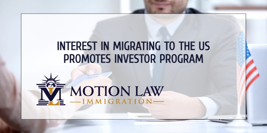 Growing interest in immigrant investor program