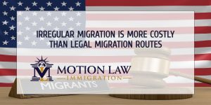 Migrating irregularly is more costly than migrating regularly