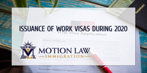Work visa figures - 2020