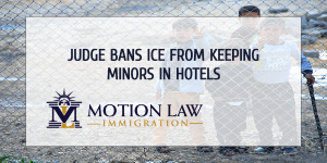 ICE can no longer keep immigrant minors in hotels