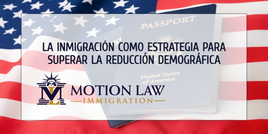La inmigración es un camino para estabilizar el crecimiento demográfico en los Estados Unidos