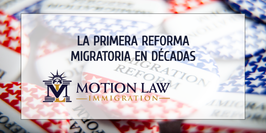La primera reforma de inmigración en más de 30 años