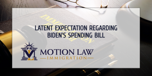 The expectation regarding immigration reform is latent