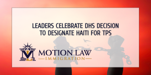 Leaders celebrate the DHS decision to extend TPS for Haiti
