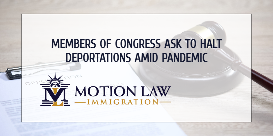 Congressmen send letter to DHS to halt deportations amid health crisis