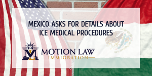 Mexico asks the US government to oversee medical procedures at ICE detention centers