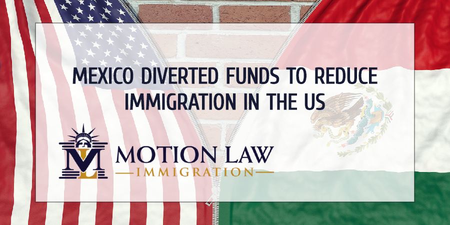 Mexico diverted social funds in 2019 to reduce illegal immigration in the US