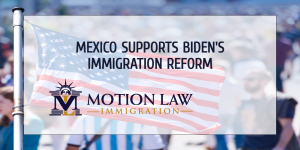 Mexico supports President Biden's immigration proposal