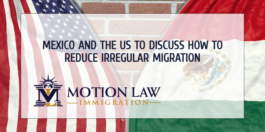 Mexico and the US plan to discuss about irregular migration