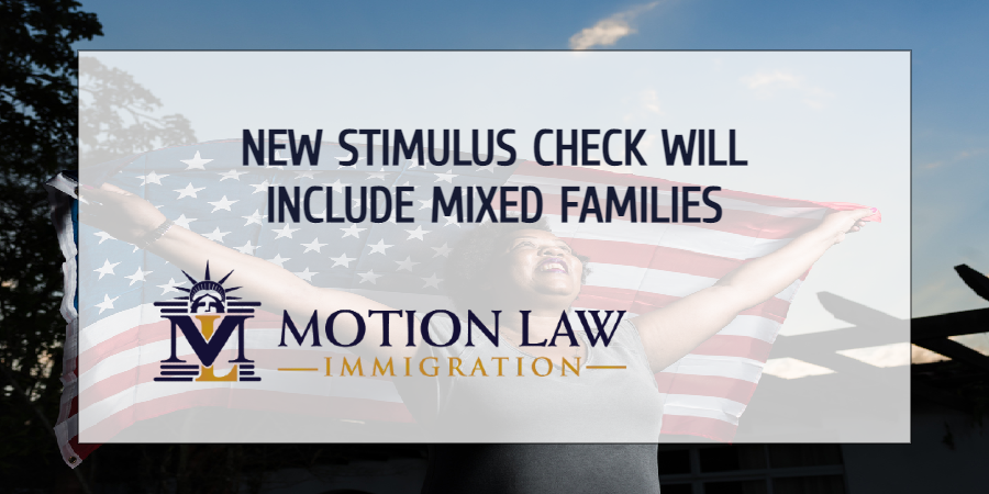 Mixed families will be eligible for new round of stimulus checks