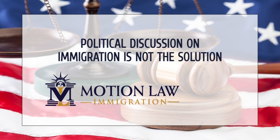 Controversy does not solve current immigration landscape