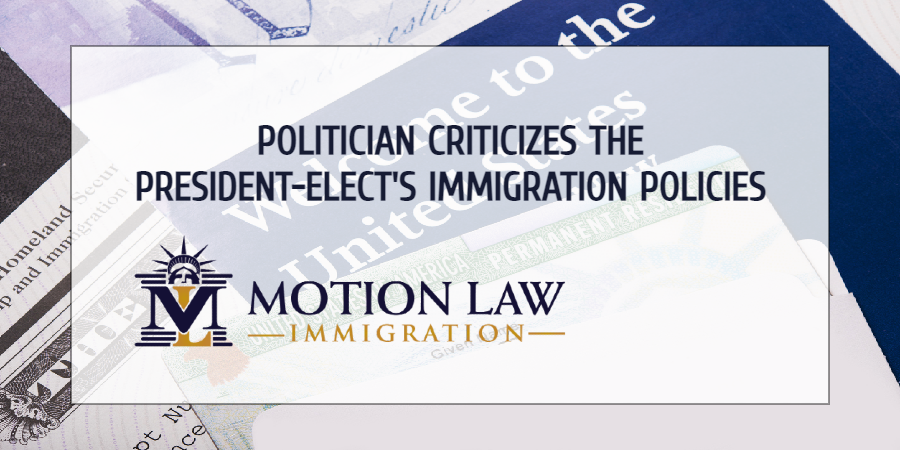 Republican politician comments on Biden's immigration proposals