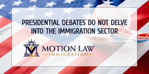 Presidential nominees have not mentioned immigration