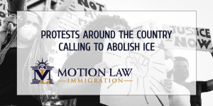 Protests in NY and St. Louis calling to the abolishment of ICE