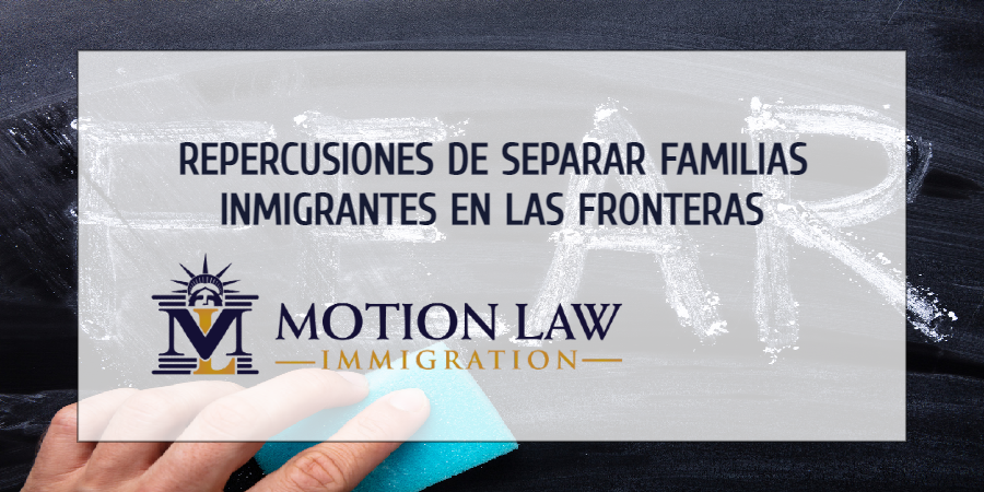 La separación de familias inmigrantes deja secuelas de por vida