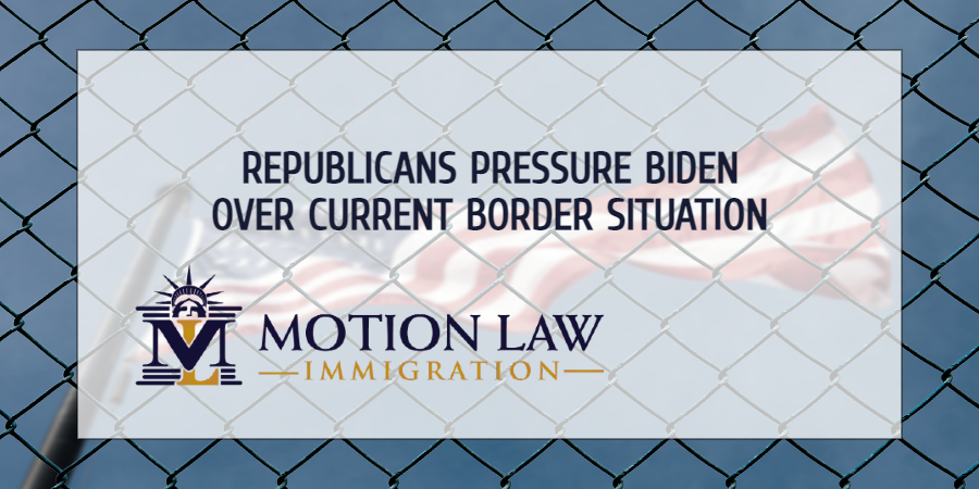 Republican Senators pressure the Biden administration over border situation