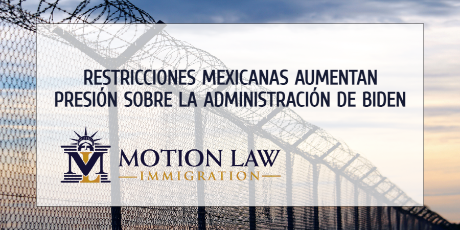 Restricciones Mexicanas aumentan la controversia fronteriza actual