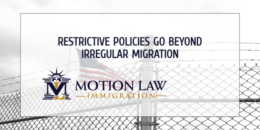 Restrictive rhetoric is not just against irregular migration
