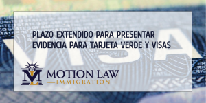 USCIS extended deadline for evidence and documentation due to COVID-19