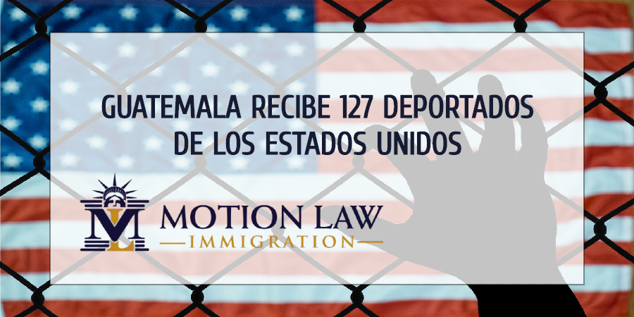 127 deportados que superaron el COVID-19 llegan a Guatemala