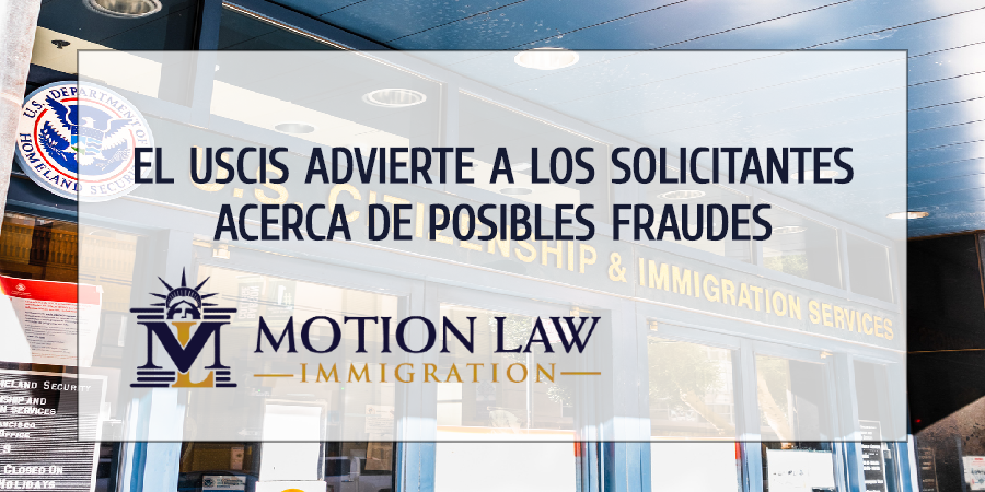 El USCIS recomienda a solicitantes buscar ayuda fidedigna de expertos