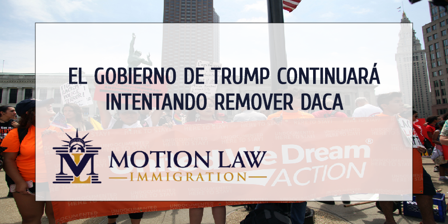 Trump continúa batalla contra DACA