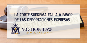 Las deportaciones expresas son permitidas para algunos casos de asilo