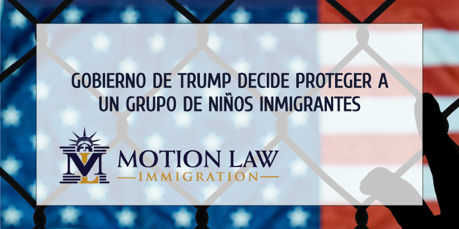 17 niños inmigrantes son protegidos de la deportación por el gobierno de Trump