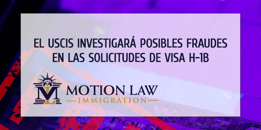 El USCIS y DOL investigarán posibles violadores del sistema de visas de trabajo