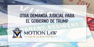 ganadores de lotería de visas presentaron una demanda contra gobierno de Trump