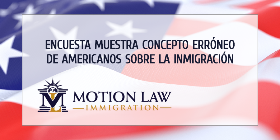 Ciudadanos estadounidenses no siempre entienden la inmigración, encuesta muestra