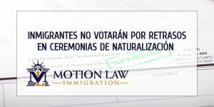Más de 315.000 inmigrantes privados de votar por retrasos en ceremonias de naturalización