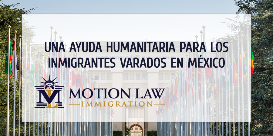 La ONU dona 48 casas prefabricadas para inmigrantes en México