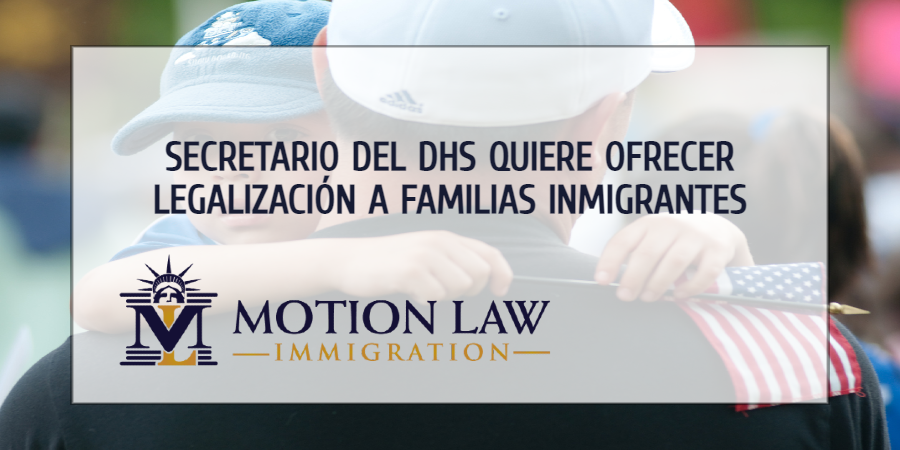 El DHS quiere ofrecer soluciones permanentes a familias inmigrantes separadas